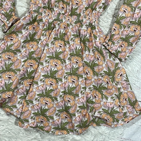 J.Crew x Liberty Art Smocked-waist mini dress in Butterfield Poppy Pattern - Picture 8 of 11